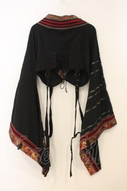 画像5: Ozz oneste / 和柄刺繍ボレロ  ブラック O-26-01-10-074-OO-TO-OW-OS