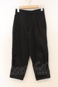 NO.S PROJECT / 「乙女」のための乗馬風パンツ M クロ O-26-01-10-075-LO-PA-OW-OS