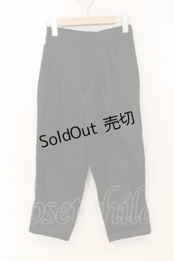 画像1: NO.S PROJECT / 「乙女」のための乗馬風パンツ M クロ O-26-01-10-075-LO-PA-OW-OS