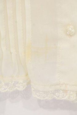 画像2: axes femme / ピンタックブラウス  アイボリー O-26-01-10-088-AX-BL-IG-OS