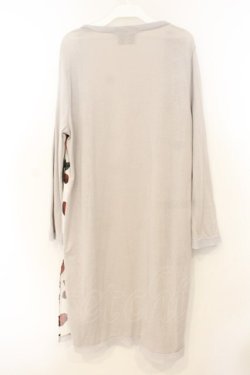 画像3: Q-pot. / ストロベリーフィールド ロングカーディガン  アイボリー O-26-01-10-090-QP-TO-IG-OS