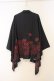 画像4: axes femme / 彼岸花羽織 F クロ O-26-01-10-008-AX-TO-OW-OS (4)