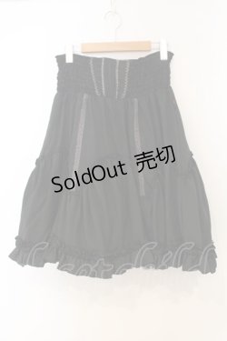 画像4: Ozz Croce / リバーシブルスカート  ブラック×グレー O-26-01-10-009-OO-SK-OW-OS