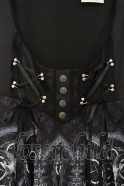 画像2: OZZ ANGELO / Witches Sabbathワンピース  ブラック O-26-01-10-016-OO-OP-OW-OS