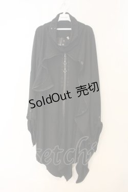 画像1: Rozen Kavalier / フェイクレイヤードニットワンピース  ブラック O-26-01-10-020-OO-OP-OW-OS