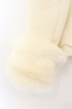 画像3: LIZ LISA / ファーフードダッフルコート F シロ O-26-01-11-003-LO-CO-YM-OS