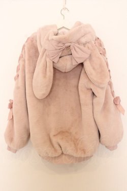 画像4: LIZ LISA / うさみみフードファーブルゾン  ピンク O-26-01-11-035-LO-JA-OW-OS