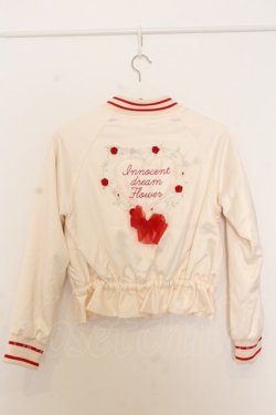 画像2: LIZ LISA / ハートデザインスカジャン 0 アイボリー O-26-01-11-038-LO-JA-YM-OS