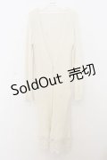 LIZ LISA / 裾レースロングカーディガン  アイボリー O-26-01-11-039-LO-TO-IG-OS