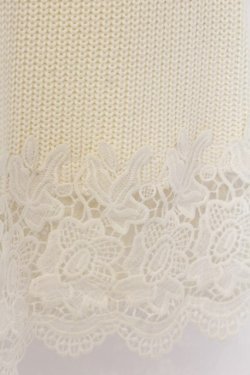 画像2: LIZ LISA / 裾レースロングカーディガン  アイボリー O-26-01-11-039-LO-TO-IG-OS