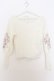 画像1: LIZ LISA / 刺繍腕モヘアリブニット 0 シロ O-26-01-11-047-LO-TO-YM-OS (1)