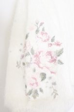 画像2: LIZ LISA / 刺繍腕モヘアリブニット 0 シロ O-26-01-11-047-LO-TO-YM-ZT606 (2)