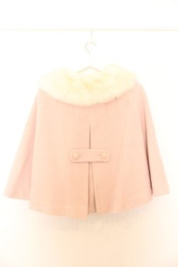 画像3: LIZ LISA / ファー襟みっつリボンケープ 0 ピンク O-26-01-11-004-LO-CO-YM-OS