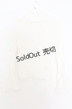 画像3: LIZ LISA / キーネックレス付きテレコニットソー 0 シロ O-26-01-11-050-LO-TO-YM-OS