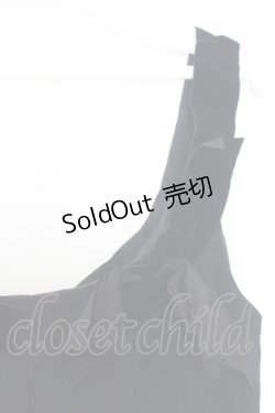 画像2: JESUS DIAMANTE / 別珍リボンワンピース 40 クロ O-26-01-11-015-0-OP-OW-OS