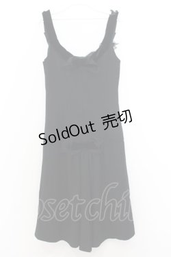 画像3: JESUS DIAMANTE / 別珍リボンワンピース 40 クロ O-26-01-11-015-0-OP-OW-OS