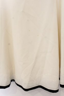 画像3: JESUS DIAMANTE / バイカラーホルターワンピース 40 アイボリー×クロ O-26-01-11-016-JE-OP-OW-OS