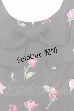 画像3: JESUS DIAMANTE / JAPONドールワンピース 40 オーナメントリボン柄黒 O-26-01-11-019-JE-OP-OW-OS