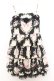 画像1: JESUS DIAMANTE / DOLLミニーワンピ 40 オーナメント黒 O-26-01-11-023-JE-OP-OW-OS (1)