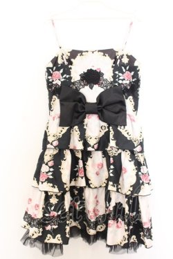 画像3: JESUS DIAMANTE / DOLLミニーワンピ 40 オーナメント黒 O-26-01-11-023-JE-OP-OW-OS