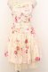 画像1: JESUS DIAMANTE / アントワーヌベアワンピ  ぼかし薔薇柄ピンク O-26-01-11-027-JE-OP-OW-OS (1)