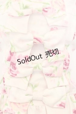 画像2: JESUS DIAMANTE / アントワーヌベアワンピ  ぼかし薔薇柄ピンク O-26-01-11-027-JE-OP-OW-OS