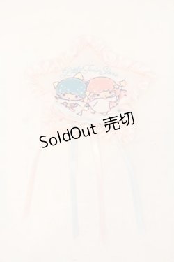 画像1: PINK HOUSE / Little Twin Stars×PINK HOUSE 刺しゅう入り星形ワッペンブローチ  ピンク O-26-01-12-003-LO-ZA-IG-OS