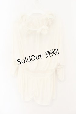 画像3: GRAMM / ネックレースドルマンカーディガン  アイボリー O-26-01-12-031-HN-TO-IG-OS