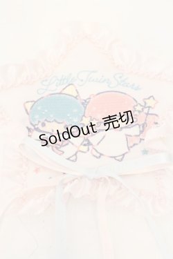 画像2: PINK HOUSE / Little Twin Stars×PINK HOUSE 刺しゅう入り星形ワッペンブローチ  ピンク O-26-01-12-003-LO-ZA-IG-OS
