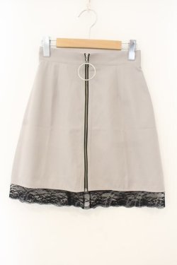 画像1: Jamieエーエヌケー / フロントZIPタイトスカート M グレー O-26-01-12-036-0-SK-OW-OS