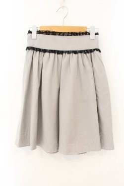 画像1: Jamie エーエヌケー / ギャザースカート M グレー O-26-01-12-037-LO-SK-OW-OS