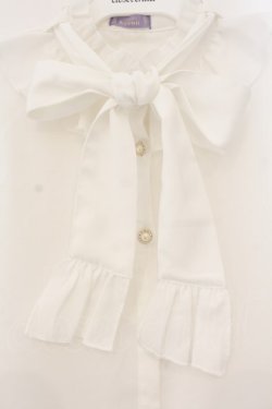 画像2: axes femme kawaii / ピンタック袖デザインブラウス  シロ O-26-01-12-044-AX-BL-IG-OS