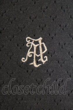 画像3: ALICE and the PIRATES / A/Pロゴ刺繍入りフリルボレロ  グリーン O-26-01-12-045-PA-TO-IG-OS