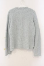 画像5: PINK HOUSE / マーガレットモチーフ使いニットカーディガン  サックス O-26-01-12-046-LO-TO-IG-ZI (5)
