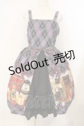 ALICE and the PIRATES / Nostalgic Gift〜くるみ割り人形と大切な想い出〜柄ジャンパースカートI  パープル O-26-01-12-048-PA-OP-IG-OS