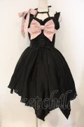 Doll Paradise / 小悪魔アイドルジャンパースカート M クロ×ピンク O-26-01-12-051-LO-OP-OW-OS