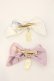 画像4: PINK HOUSE / Little Twin Stars×PINK HOUSE リボンクリップ2個セット(チャーム付き)  シロ系×ピンク系 O-26-01-12-004-LO-AC-IG-OS (4)