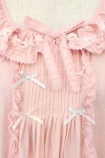 画像2: PINK HOUSE / Little Twin Stars×PINK HOUSE A Starry Night Wish柄ミディワンピース  ピンク O-26-01-12-053-LO-OP-IG-OS (2)