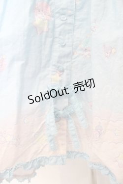 画像4: PINK HOUSE / Little Twin Stars×PINK HOUSE A Starry Night Wish柄ワンピース  ソライロ O-26-01-12-055-LO-OP-IG-OS