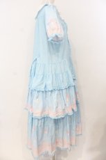 画像5: PINK HOUSE / Little Twin Stars×PINK HOUSE A Starry Night Wish柄ワンピース  ソライロ O-26-01-12-055-LO-OP-IG-OS (5)