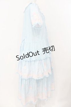 画像5: PINK HOUSE / Little Twin Stars×PINK HOUSE A Starry Night Wish柄ワンピース  ソライロ O-26-01-12-055-LO-OP-IG-OS