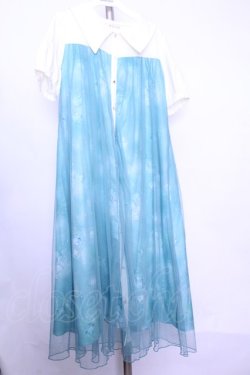 画像1: axes femme / ソーダ柄シャツワンピース  メロンソーダ O-26-01-12-1033-AX-OP-IG-OS