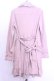 画像3: axes femme / ジレ付きトレンチコート  ピンク O-26-01-12-1034-AX-CO-IG-OS (3)