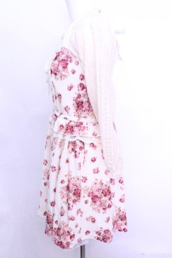 画像3: LIZ LISA / 花柄ホルタードッキングワンピース 0 アイボリー O-26-01-12-1005-LO-OP-YM-OS