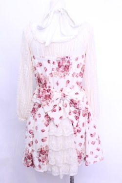 画像4: LIZ LISA / 花柄ホルタードッキングワンピース 0 アイボリー O-26-01-12-1005-LO-OP-YM-OS