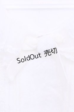 画像2: LIZ LISA / レース襟シャギー起毛ニットソー 0 シロ O-26-01-12-1001-LO-TO-YM-OS