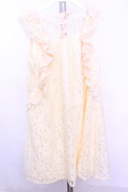 画像3: LIZ LISA / Aラインレースワンピース 0 イエロー O-26-01-12-1006-LO-OP-YM-OS