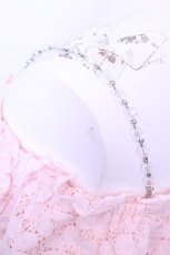 画像3: LIZ LISA / クリスタルホルター総レースチュニック M ピンク O-26-01-12-1007-LO-TO-YM-ZT606 (3)