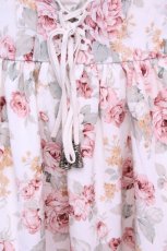 画像2: LIZ LISA / アンダーバスト花柄ワンピース F アイボリー O-26-01-12-1010-LO-OP-YM-ZT605 (2)