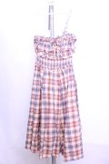LIZ LISA / タータンチェックロングワンピース 0 マルチ O-26-01-12-1011-LO-OP-YM-OS